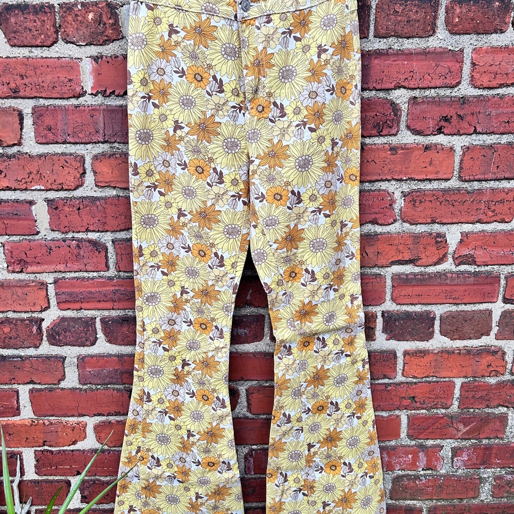 Floral Bell Bottoms